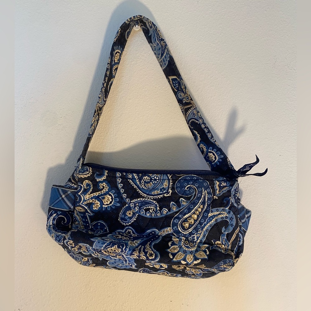 Vera Bradley Blue Paisley Purse